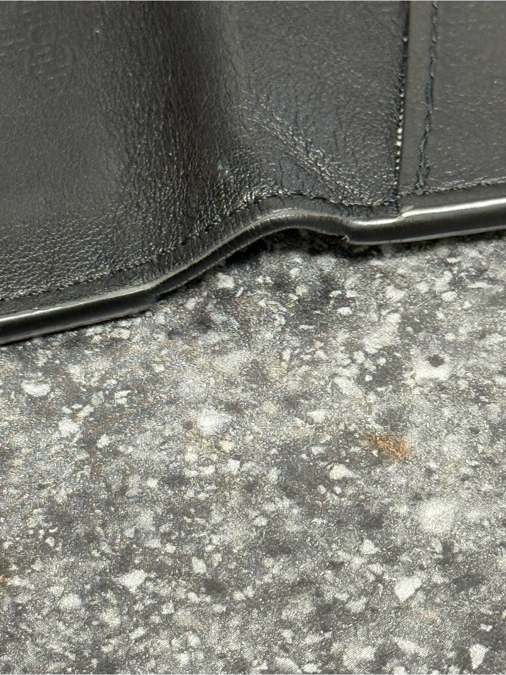 Louis Vuitton Black Calf Leather Monogram Shadow Pocket Organizer M62899 $570 - Picture 7 of 16